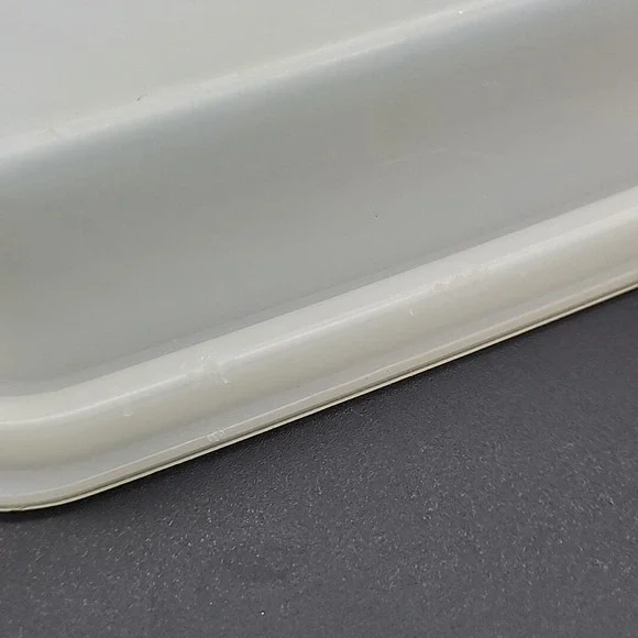 Vintage Tupperware Almond Deviled Eggs Keeper Tray w Lid 723 722 - Picture 12 of 12